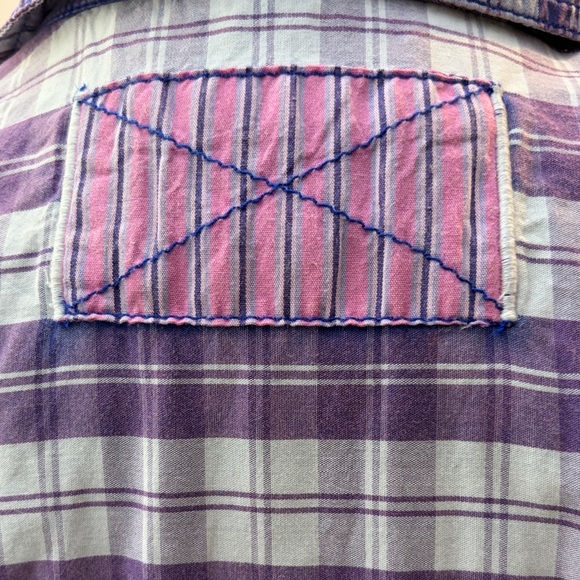 Free People We The Free Montauk Gingham Button-Up Shirt - Picture 4 of 10